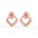 Celeste Golden Glow Geo Spark Studs
