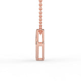 Celeste Diamond Point Slider Pendant