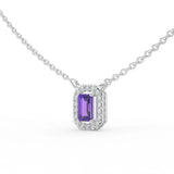 Gem Pop Royal Crimson Halo Pendant