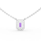 Gem Pop Royal Crimson Halo Pendant
