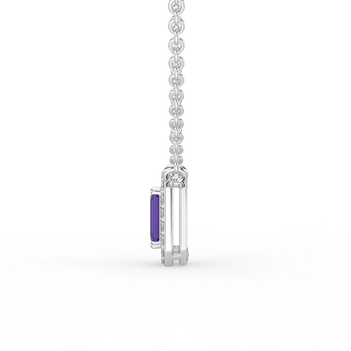 Gem Pop Royal Crimson Halo Pendant