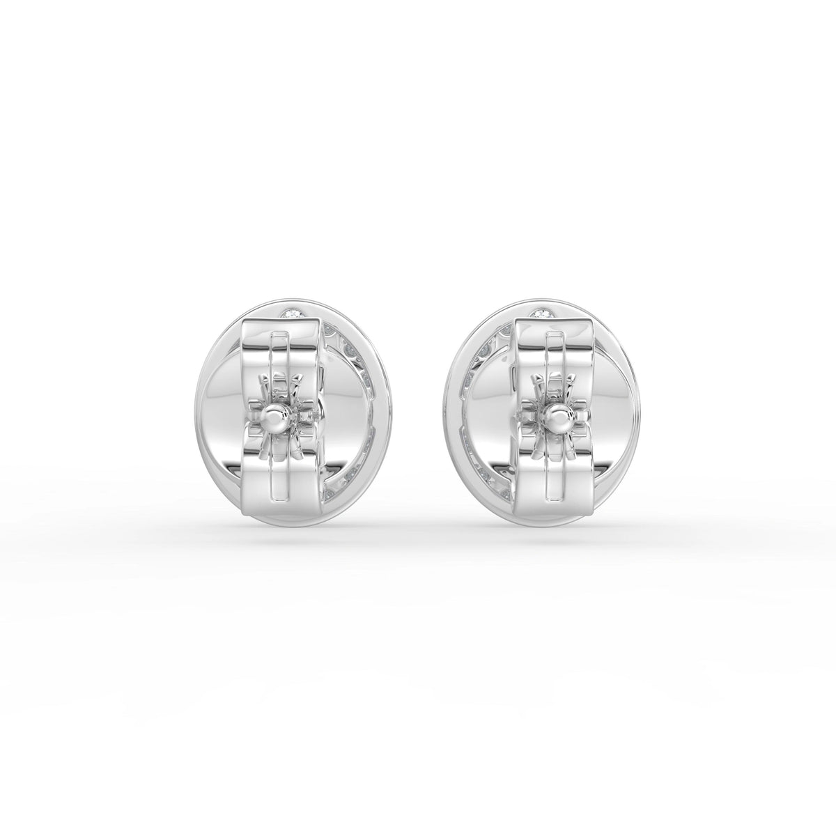 Gem Pop Emerald Halo Glow Studs