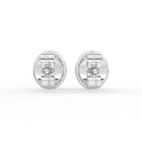 Gem Pop Emerald Halo Glow Studs