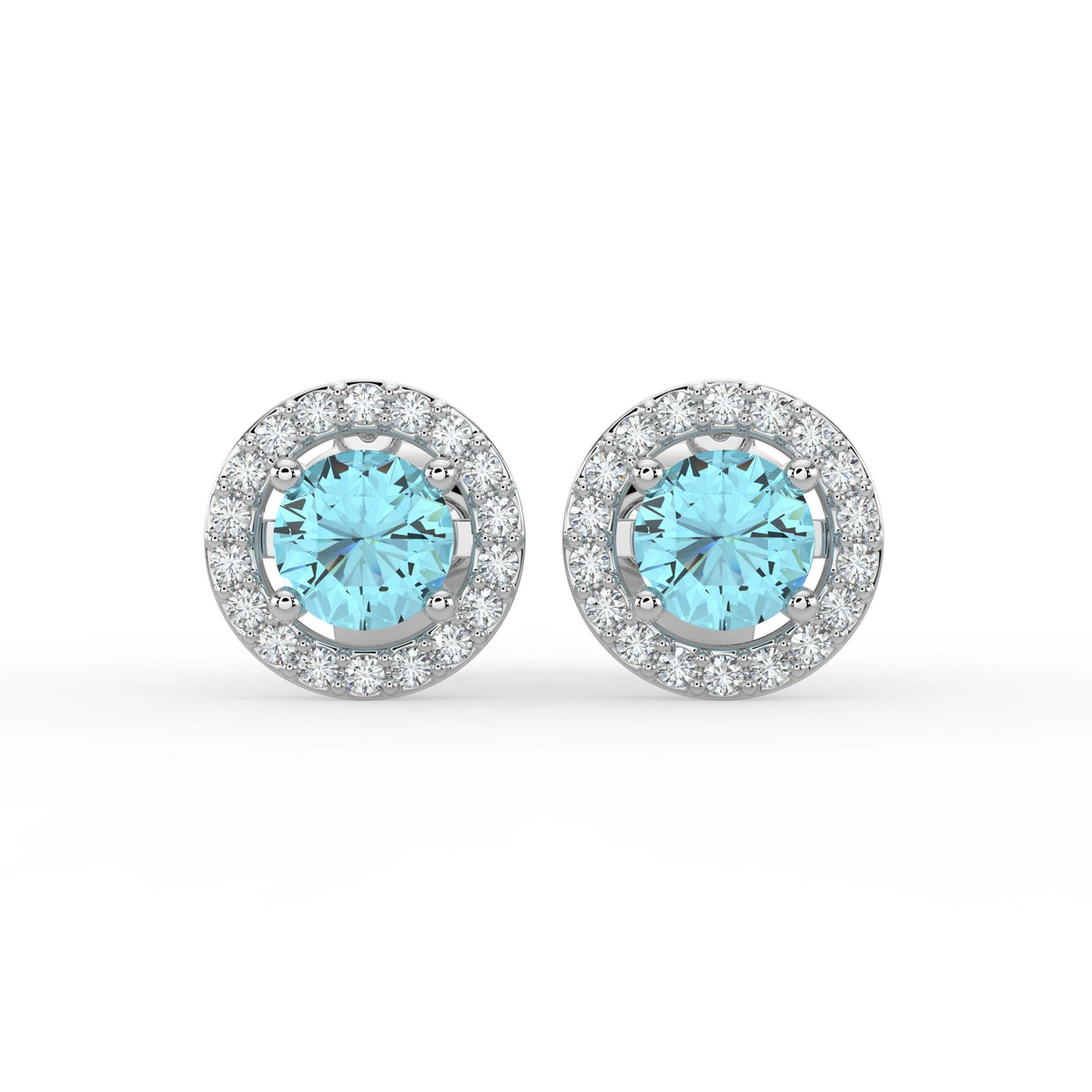 Gem Pop Midnight Halo Spark Studs