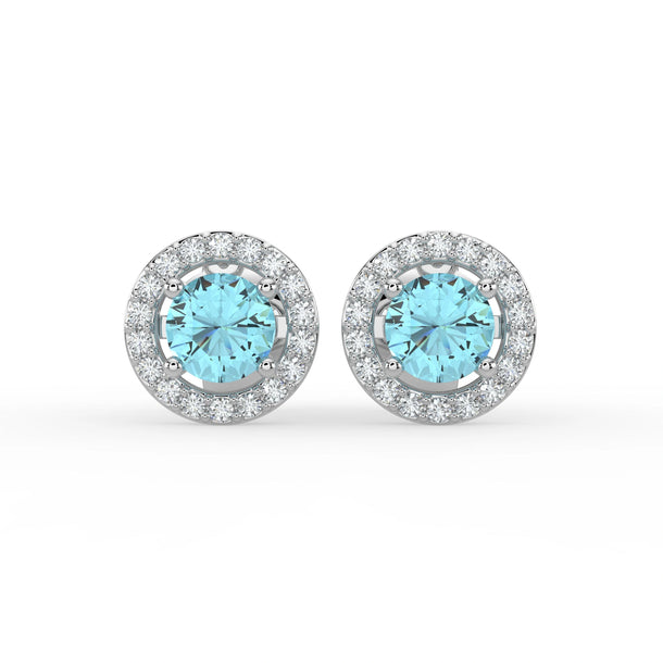 Gem Pop Midnight Halo Spark Studs