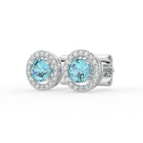 Gem Pop Midnight Halo Spark Studs