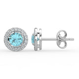 Gem Pop Midnight Halo Spark Studs