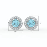 Gem Pop Midnight Halo Spark Studs