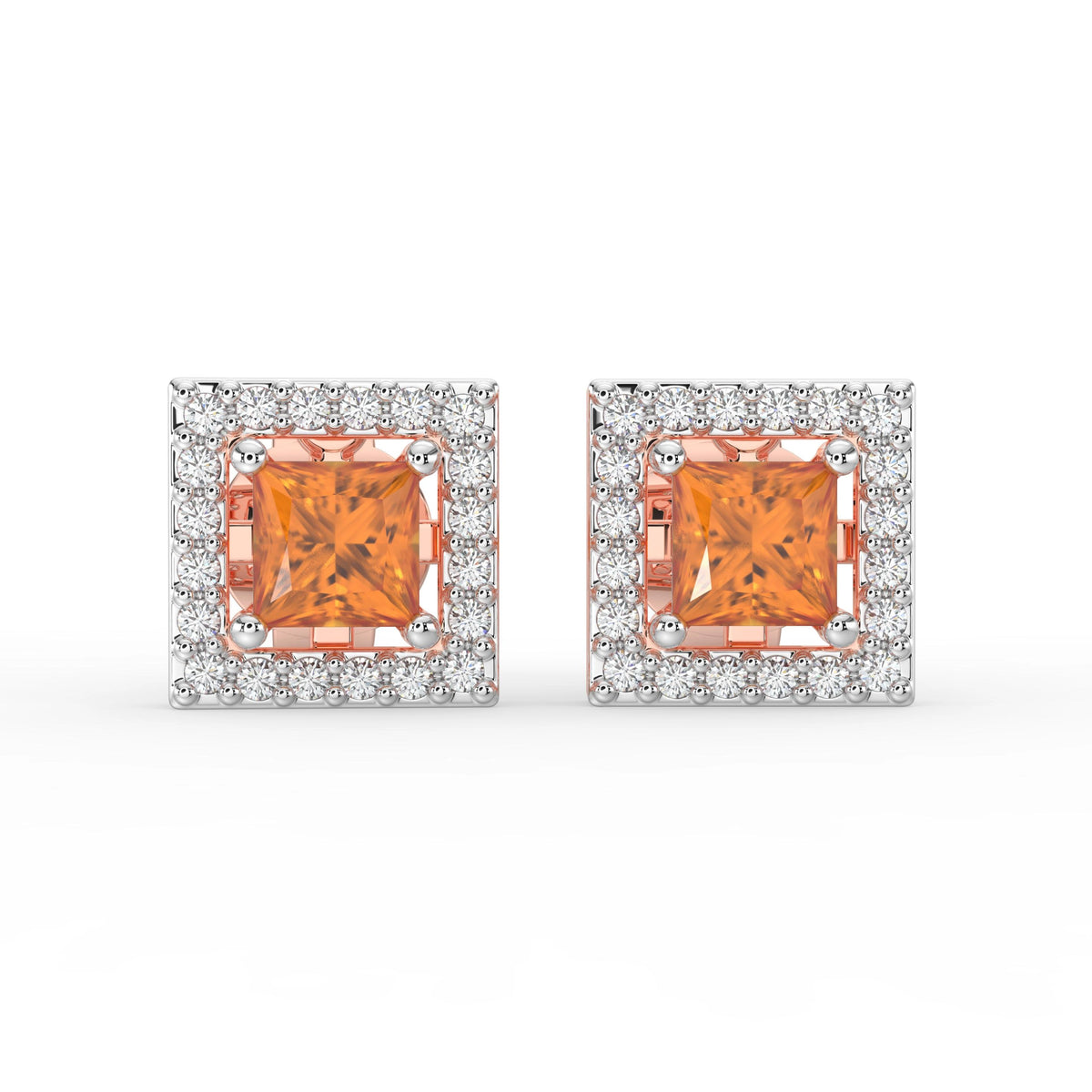 Gem Pop Ruby Oval Spark Studs