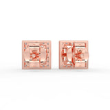 Gem Pop Ruby Oval Spark Studs