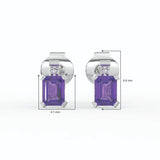 Gem Pop Ruby Petite Spark Studs