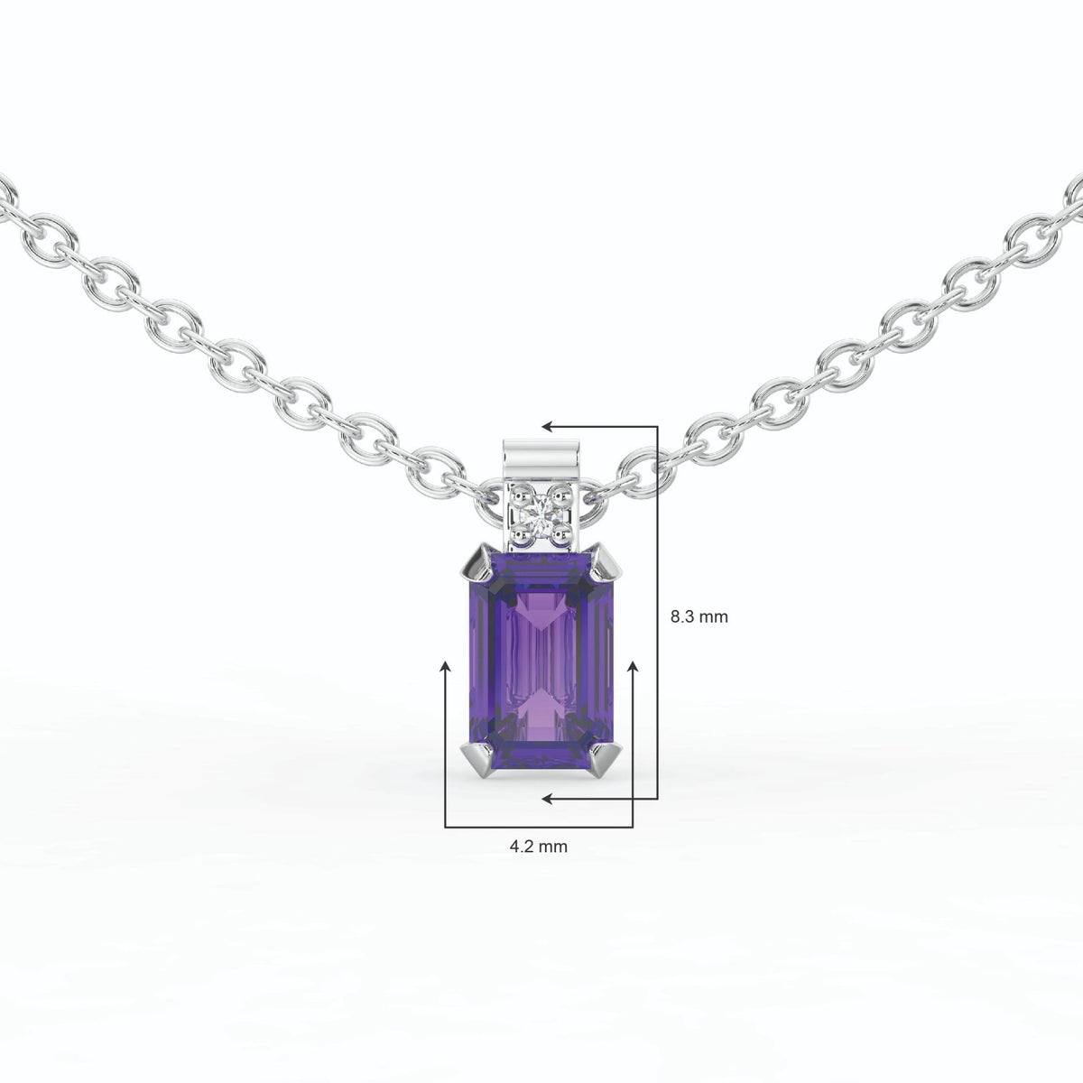 Gem Pop Emerald Empire Drop Pendant