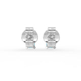 Gem Pop Midnight Blue Square Spark Stud Earrings