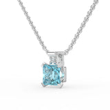 Gem Pop Sapphire Sovereign Drop Pendant