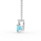 Gem Pop Sapphire Sovereign Drop Pendant