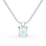 Gem Pop Sapphire Sovereign Drop Pendant