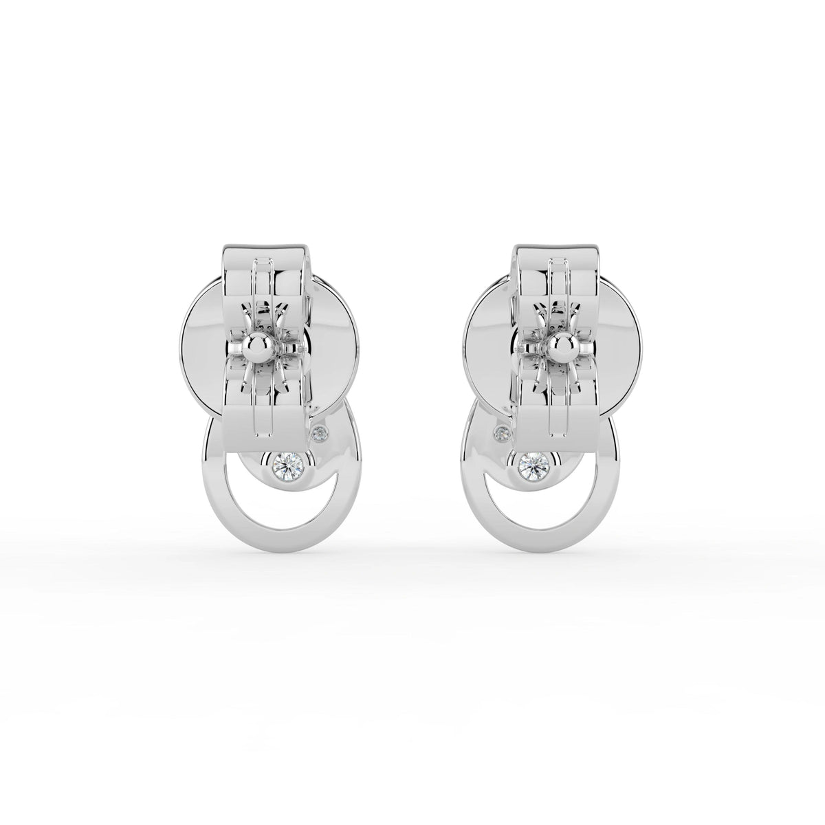 Celeste Dewdrop Spark Teardrop Stud Earrings