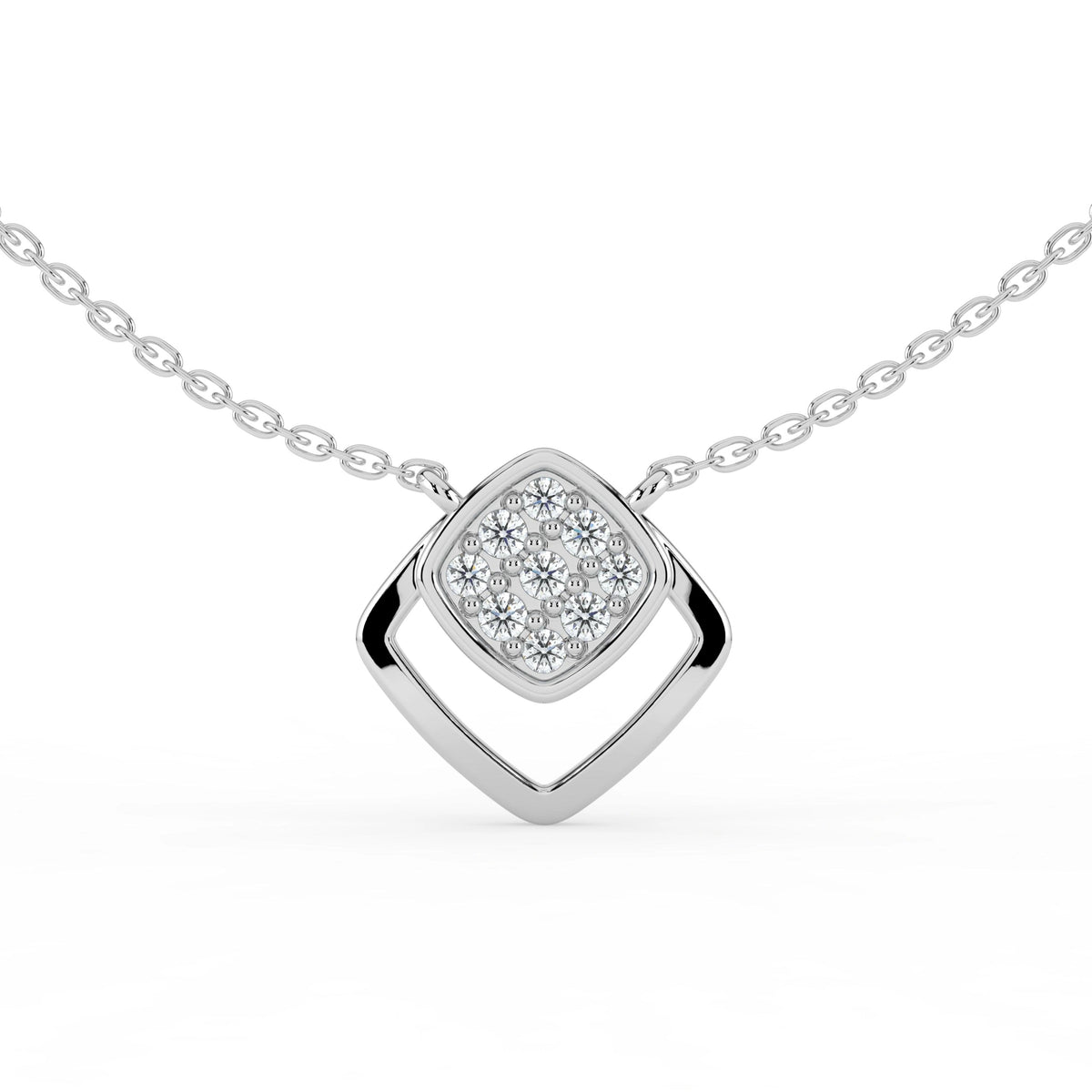 Celeste Geometric Glow Pendant