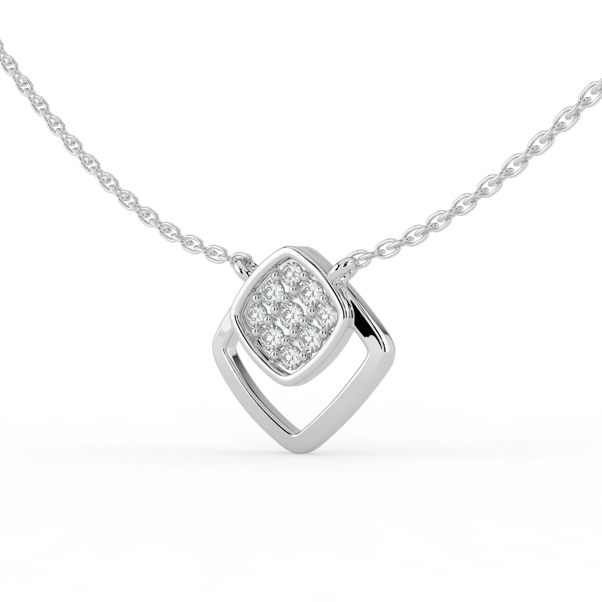 Celeste Geometric Glow Pendant