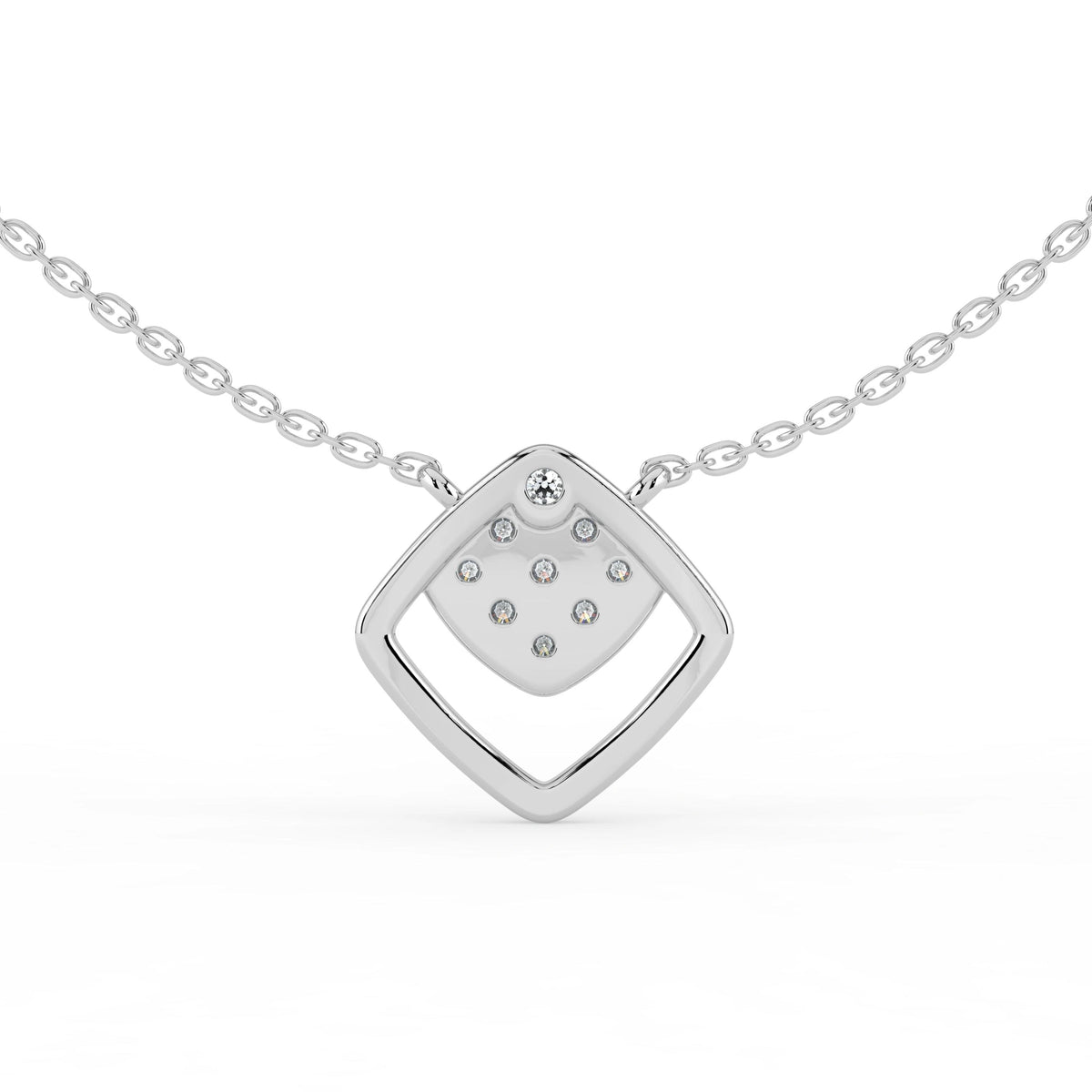 Celeste Geometric Glow Pendant