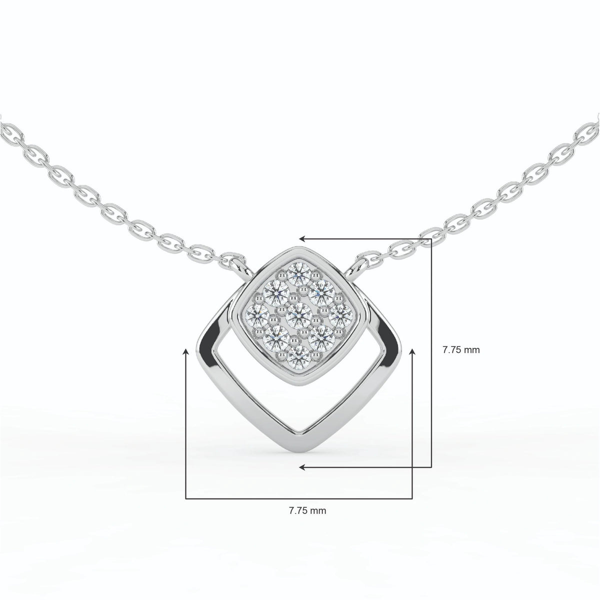 Celeste Geometric Glow Pendant