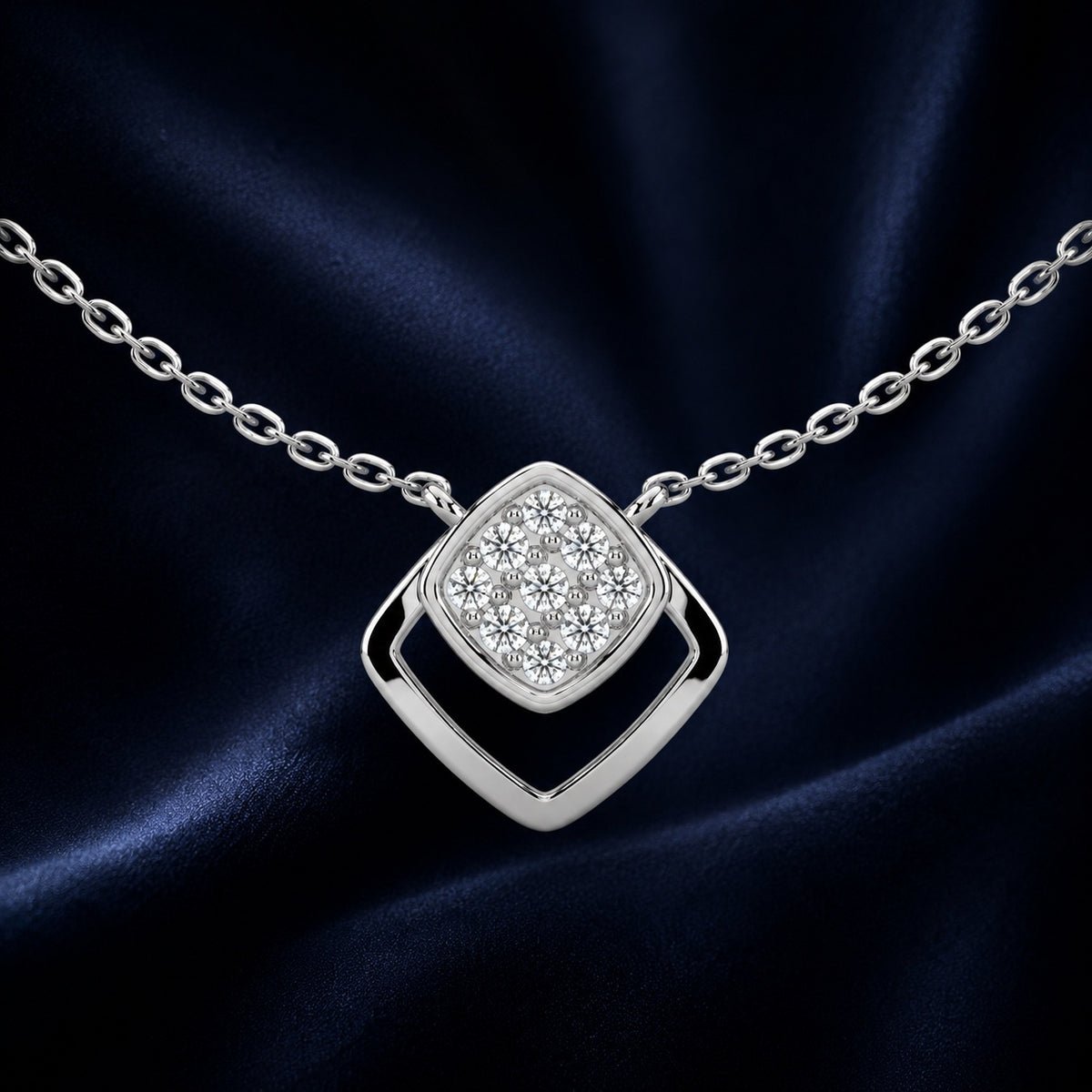 Celeste Geometric Glow Pendant