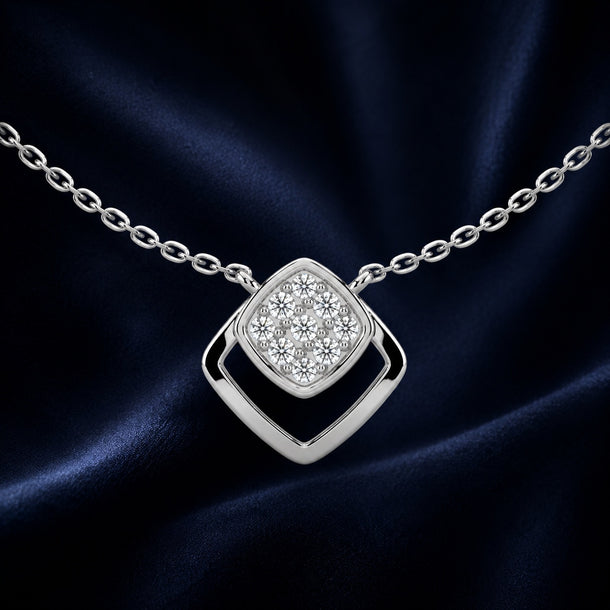 Celeste Geometric Glow Pendant