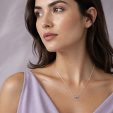 Gem Pop Violet Sleek Linear Glow Pendant