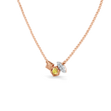 Gem Pop Golden Hexa Luminous Geometric Halo Pendant