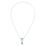 Gem Pop Azure Flutter Pear Drop Pendant