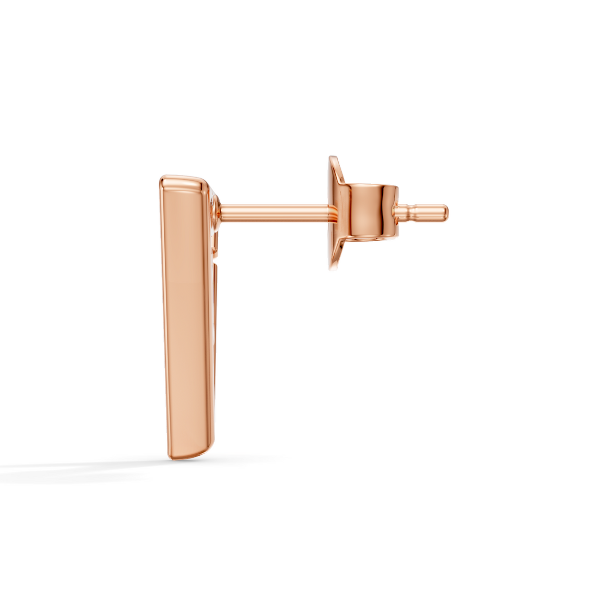 Celeste Sleek Spark Open Triangle Studs
