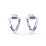 Gem Pop Prism Triangle Spark Studs