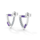 Gem Pop Prism Triangle Spark Studs