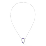 Gem Pop Prism Triangle Spark Pendant