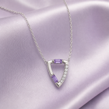 Gem Pop Prism Triangle Spark Pendant