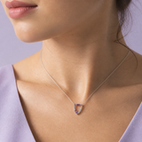 Gem Pop Prism Triangle Spark Pendant