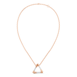 Celeste Angular Grace Triangle Pendant