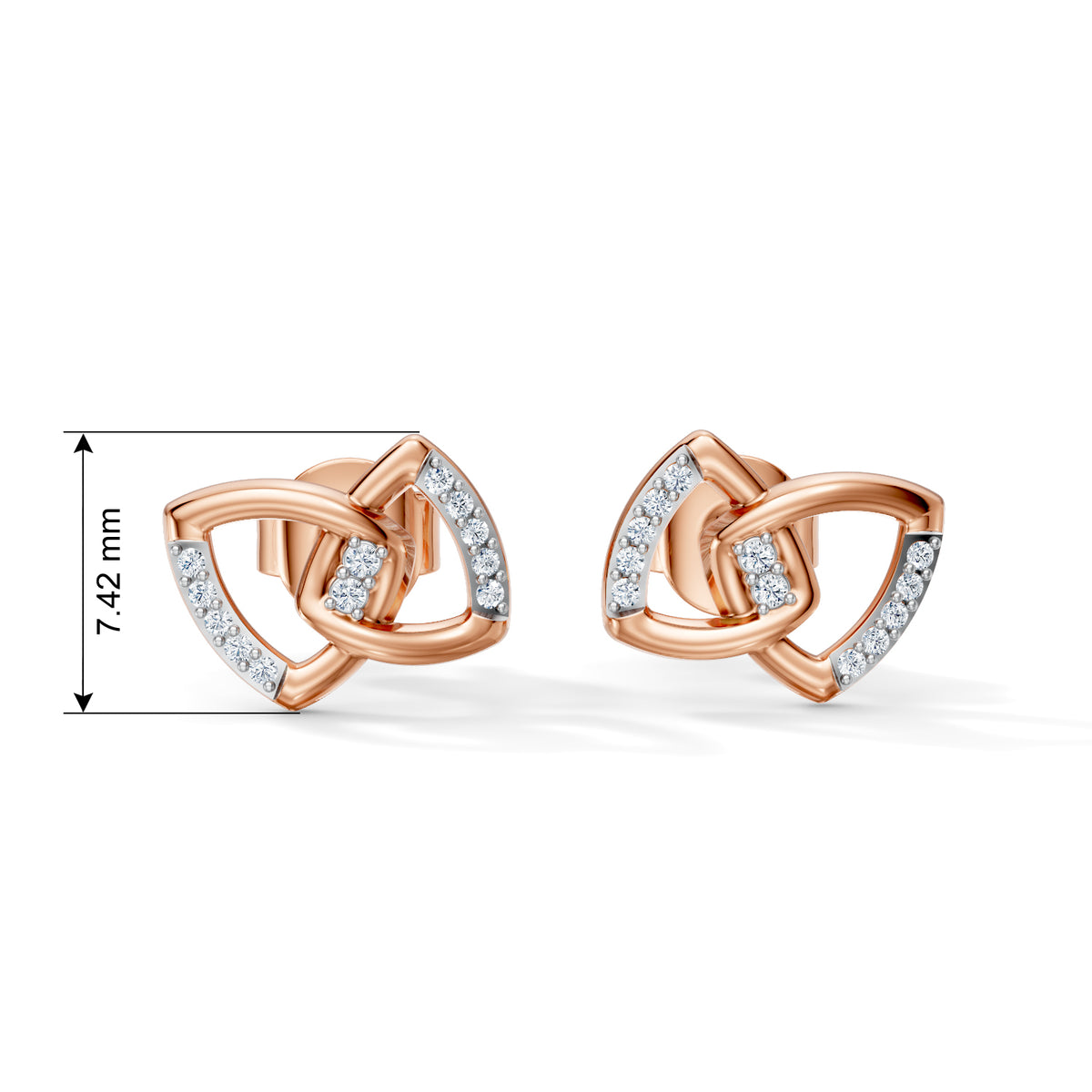Celeste Twisted Harmony Link Pendant