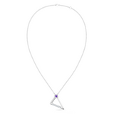 Gem Pop Geometric Apex Glow Pendant