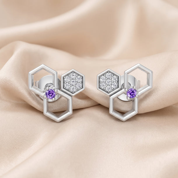 Gem Pop Hexa Harmony Trio Spark Studs