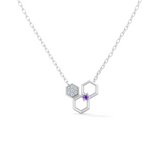 Gem Pop Hexa Harmony Trio Pendant