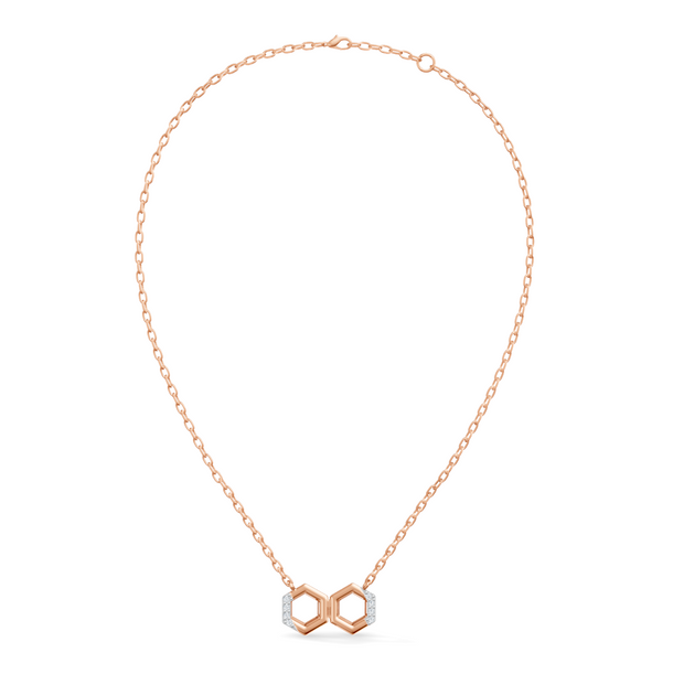 Celeste Hexa Duo Linked Pendant