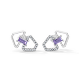 Celeste Twisted Interink Studs