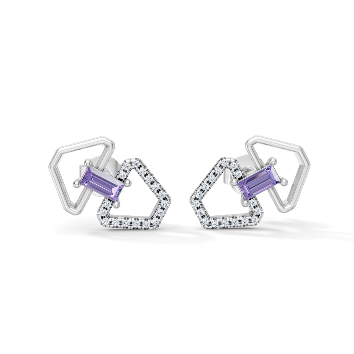 Celeste Twisted Interink Studs