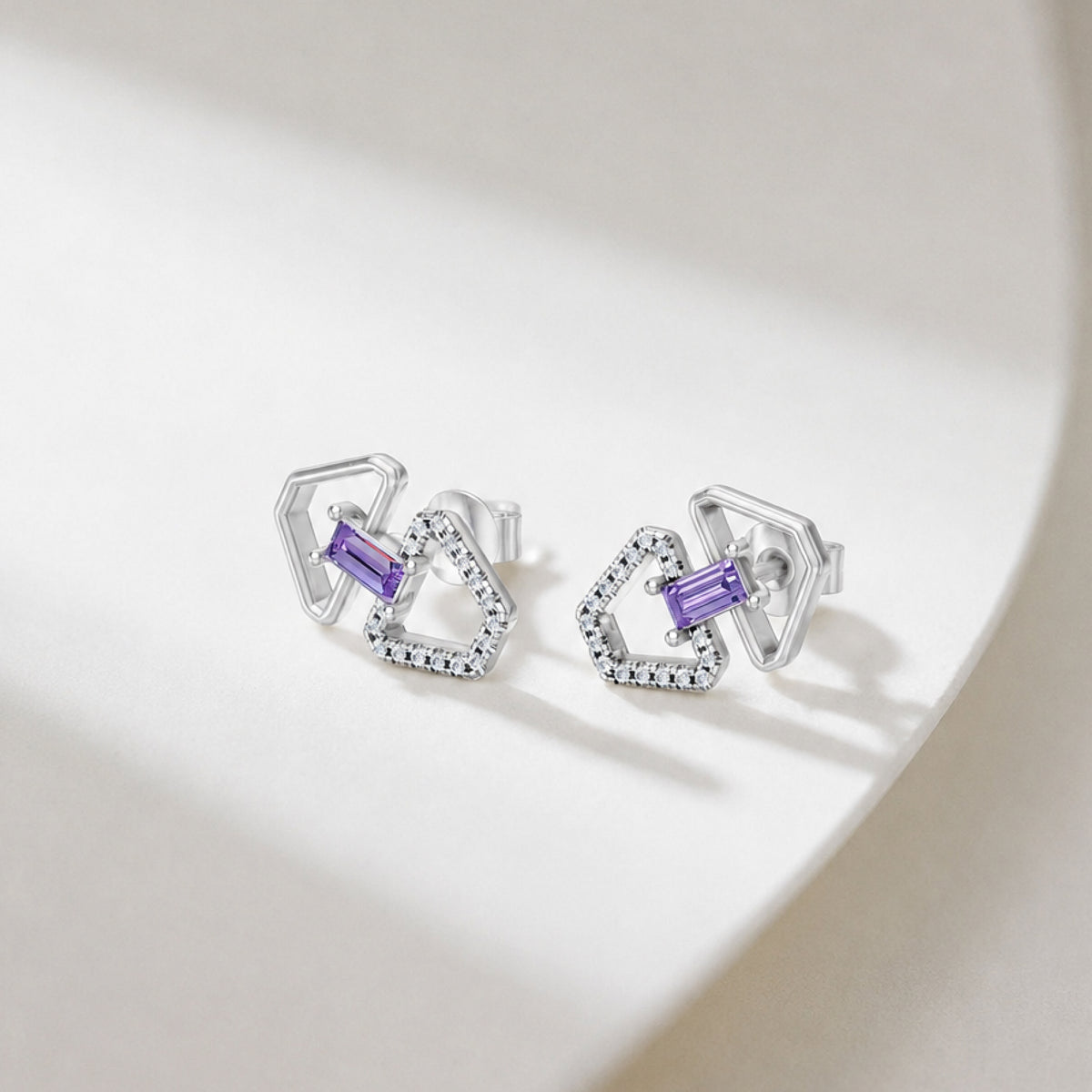 Celeste Twisted Interink Studs