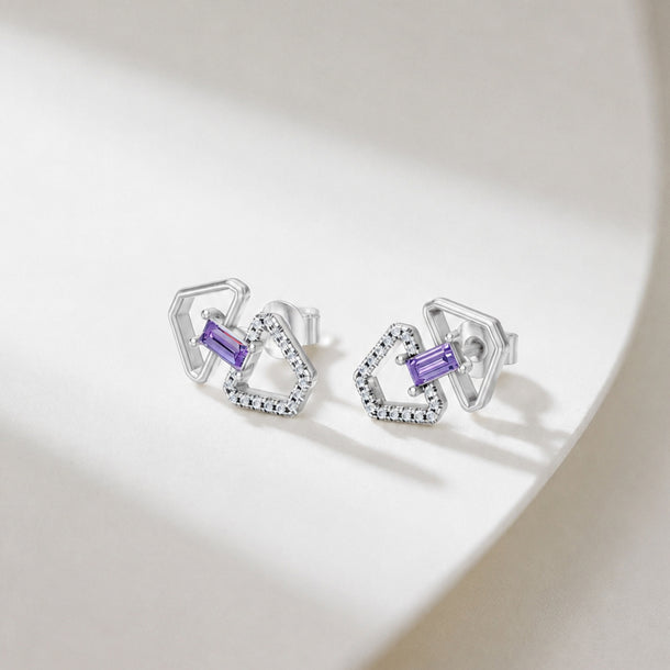 Celeste Twisted Interink Studs
