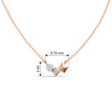 Gem Pop Golden Geometric Harmony Pendant