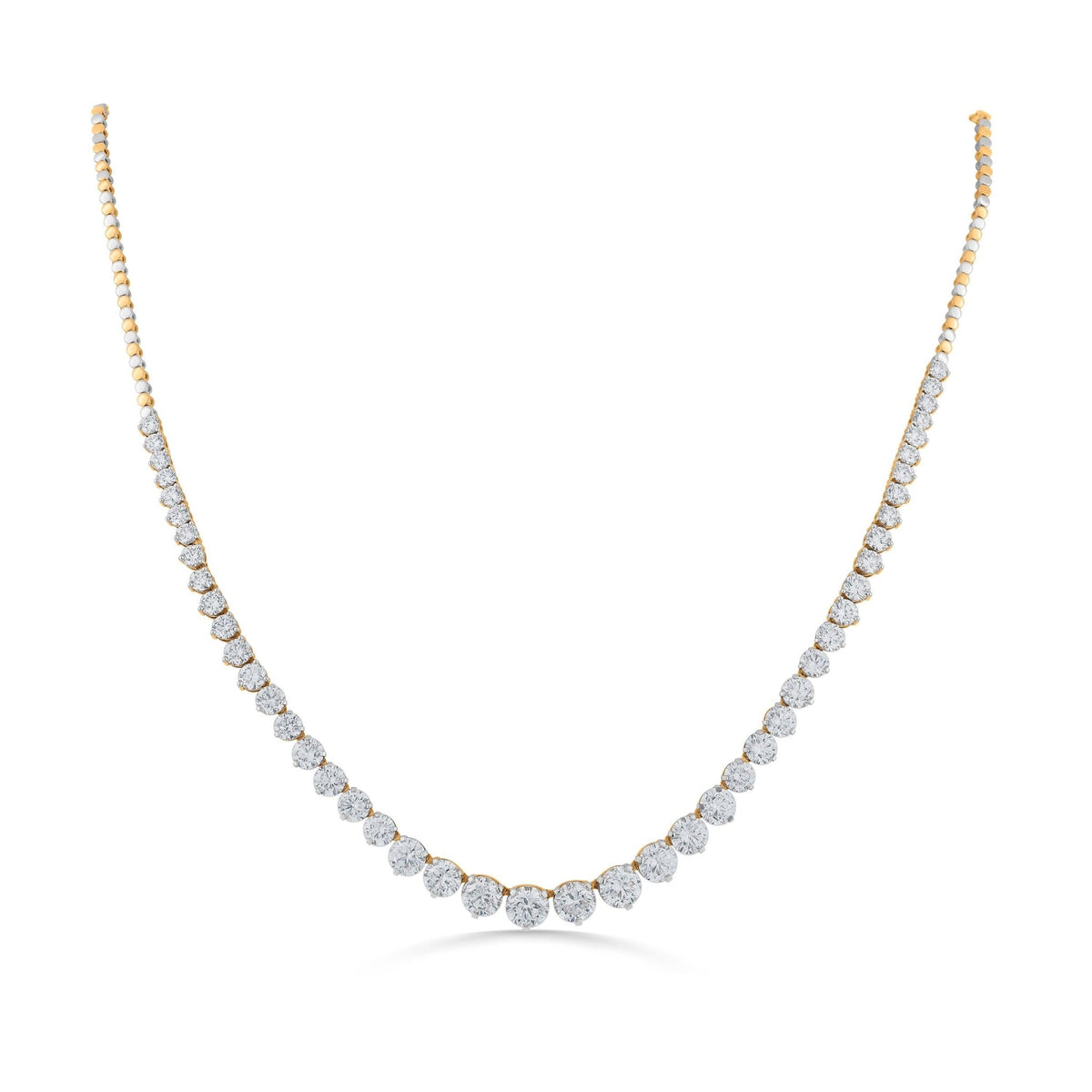 Solitaire Crescendo of Light Necklace