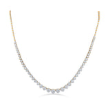 Solitaire Crescendo of Light Necklace