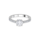 Solitaire Classic Zenith Ring - Zen Diamond India